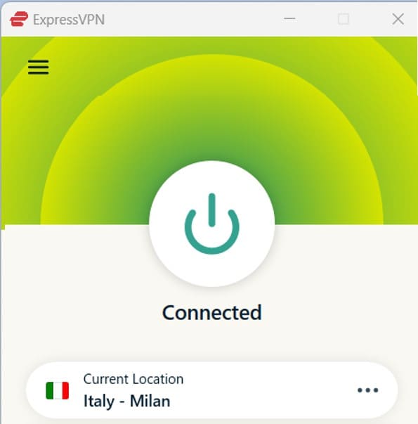 Connect to Italy server