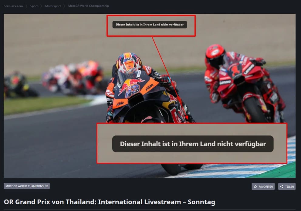 [Error Message] Dieser Inhalt ist in Ihrem Land nicht verfügbar.