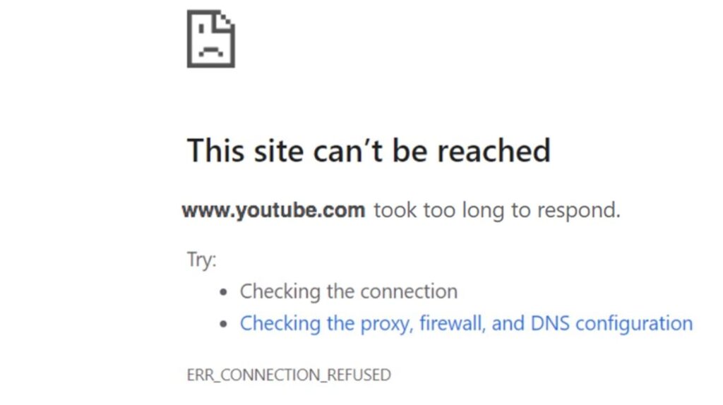 [Youtube not available in China] This site can't be reached